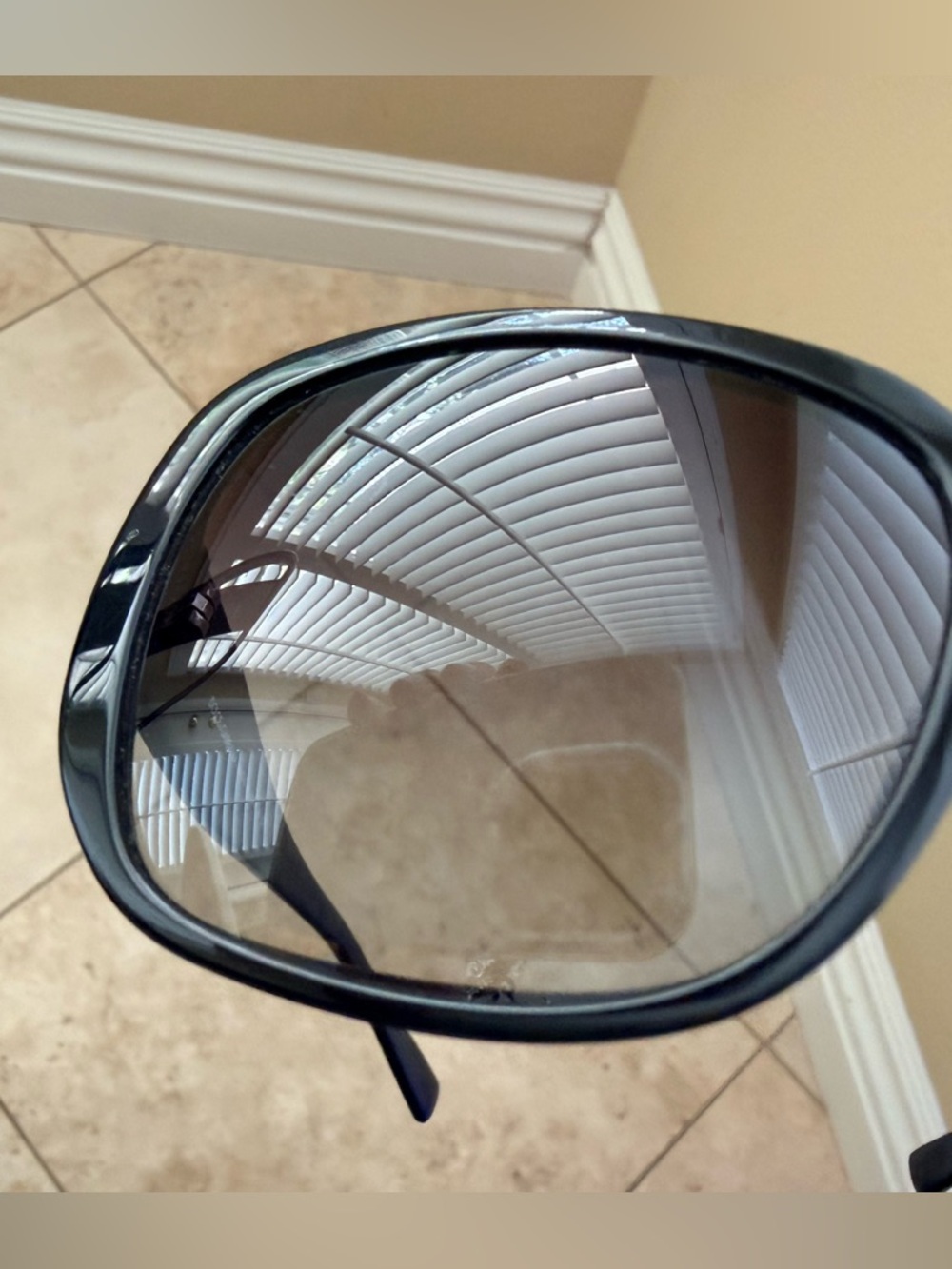 Dolce & Gabbana Black Oversized Gradient Lens Sunglasses - Picture 9 of 16